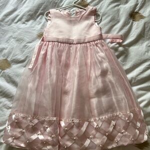 American Princess Light Pink Satin Dress
